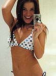 Cute teen shopping
