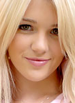 Blonde coed tease Holly