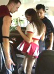 Teen Yasmine is a spicy latina who loves big dick