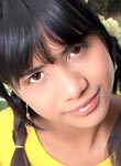 Cute petite teen sucking a lollipop